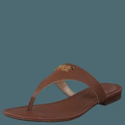 Ellah-sandals-flat Sandal Deep Saddle Tan