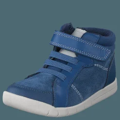 Emery Beat T Blue Suede