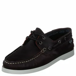 2-eye Lth Dark Brown/crazy
