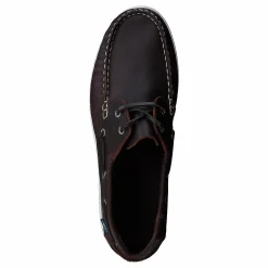 2-eye Lth Dark Brown/crazy