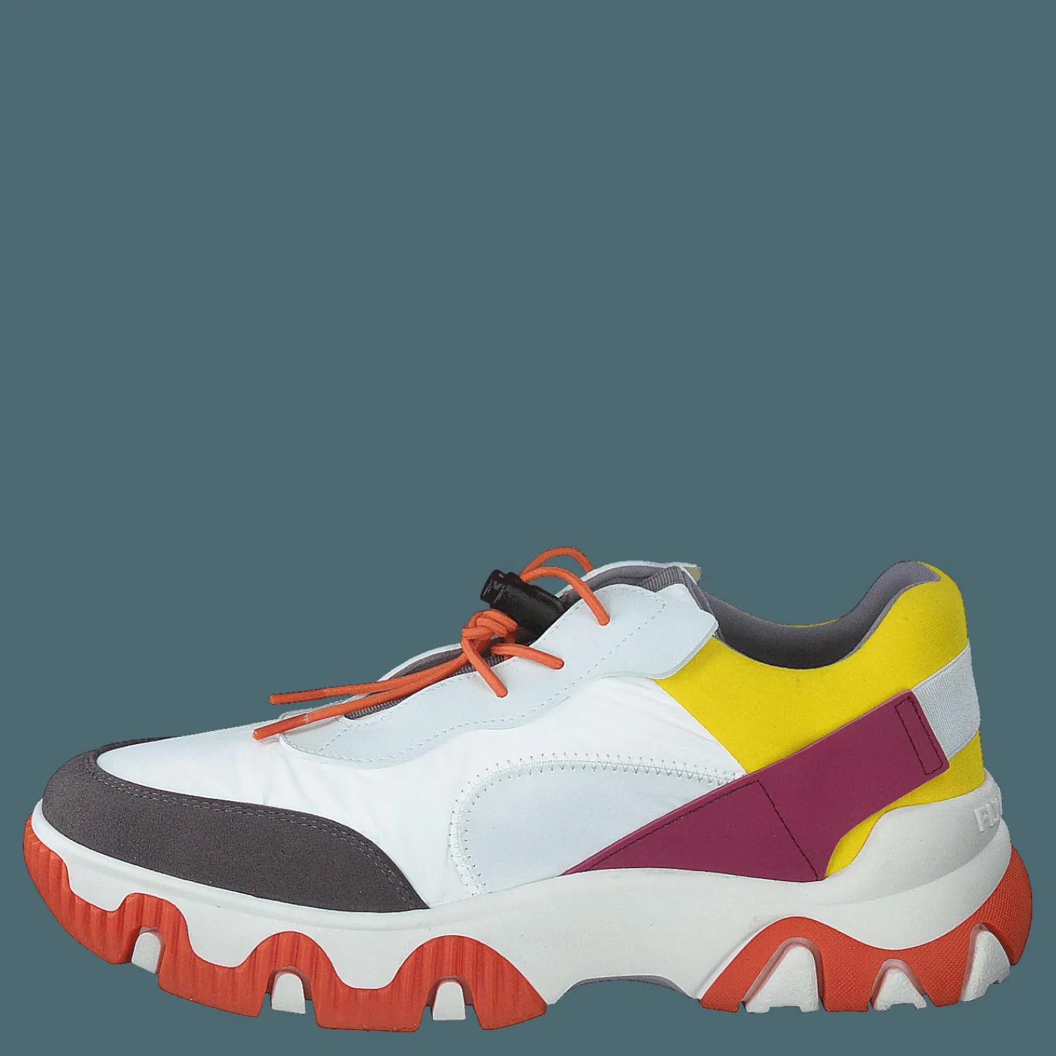 Fian634 Multi-offwhite-yellow-fuchia