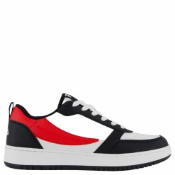 Fila Rega Nf Teens Black-fila Red