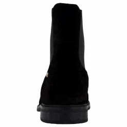 Flag Suede Low Chelsea Black