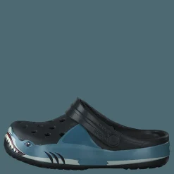 Fun Lab Shark Band Clog Kids Black
