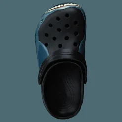 Fun Lab Shark Band Clog Kids Black