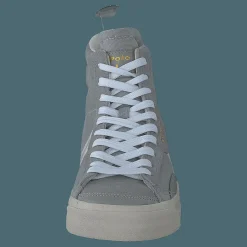Gervin Mid Suede Sneaker Soft Grey