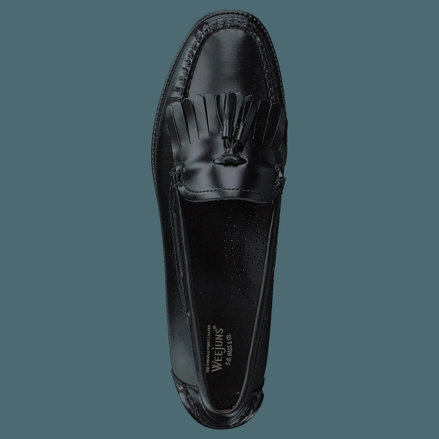 Gh Weejun Ii Wmn Esther Kiltie Black Lthr