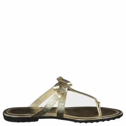 Gomma Bow Sandal Flan