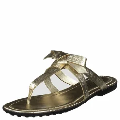 Gomma Bow Sandal Flan