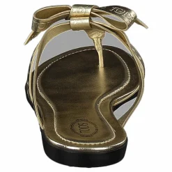 Gomma Bow Sandal Flan