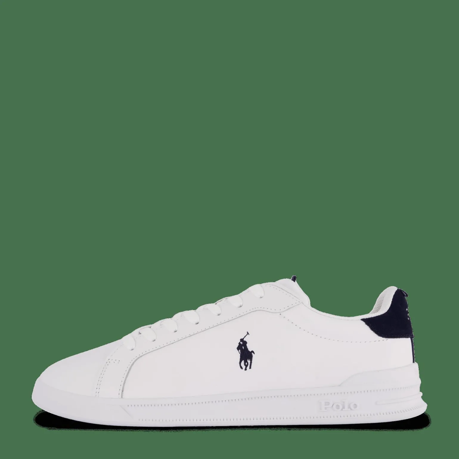 Heritage Court II Leather Sneaker White / Navy / Red