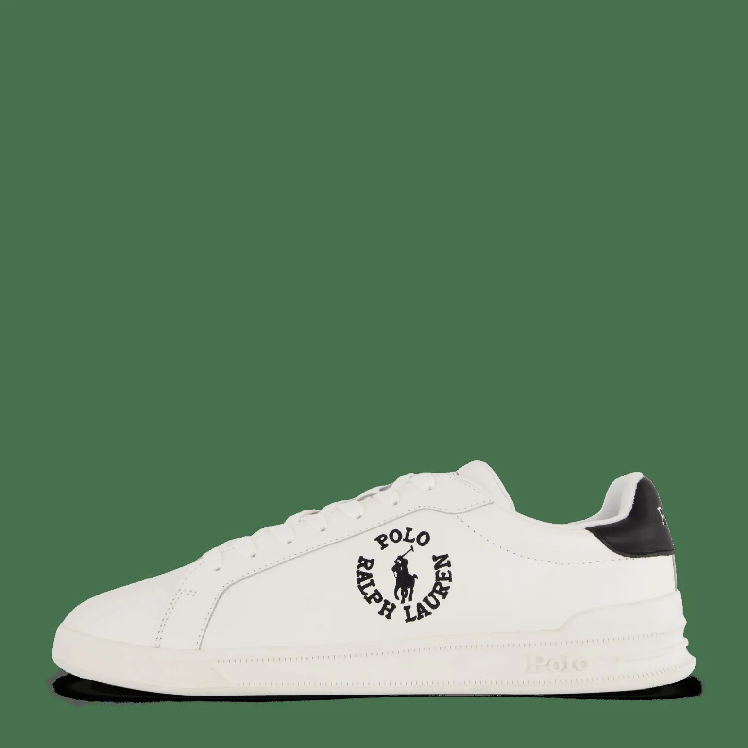 Heritage Court II Leather Sneaker Deckwash White / Black