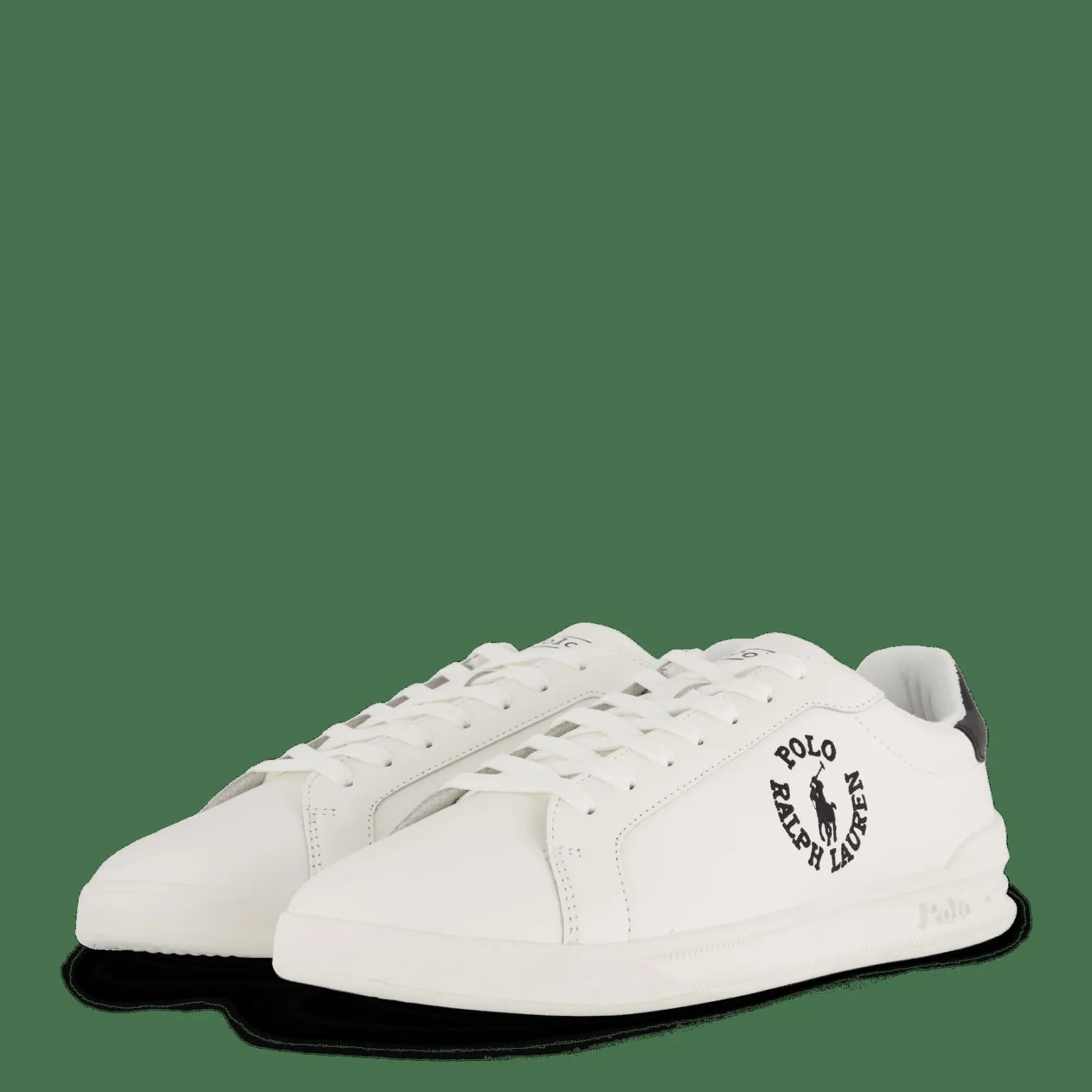 Heritage Court II Leather Sneaker Deckwash White / Black
