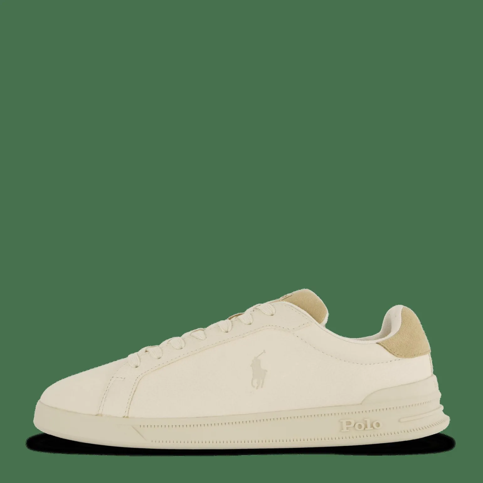 Heritage Court II Leather Sneaker Ecru / Bone