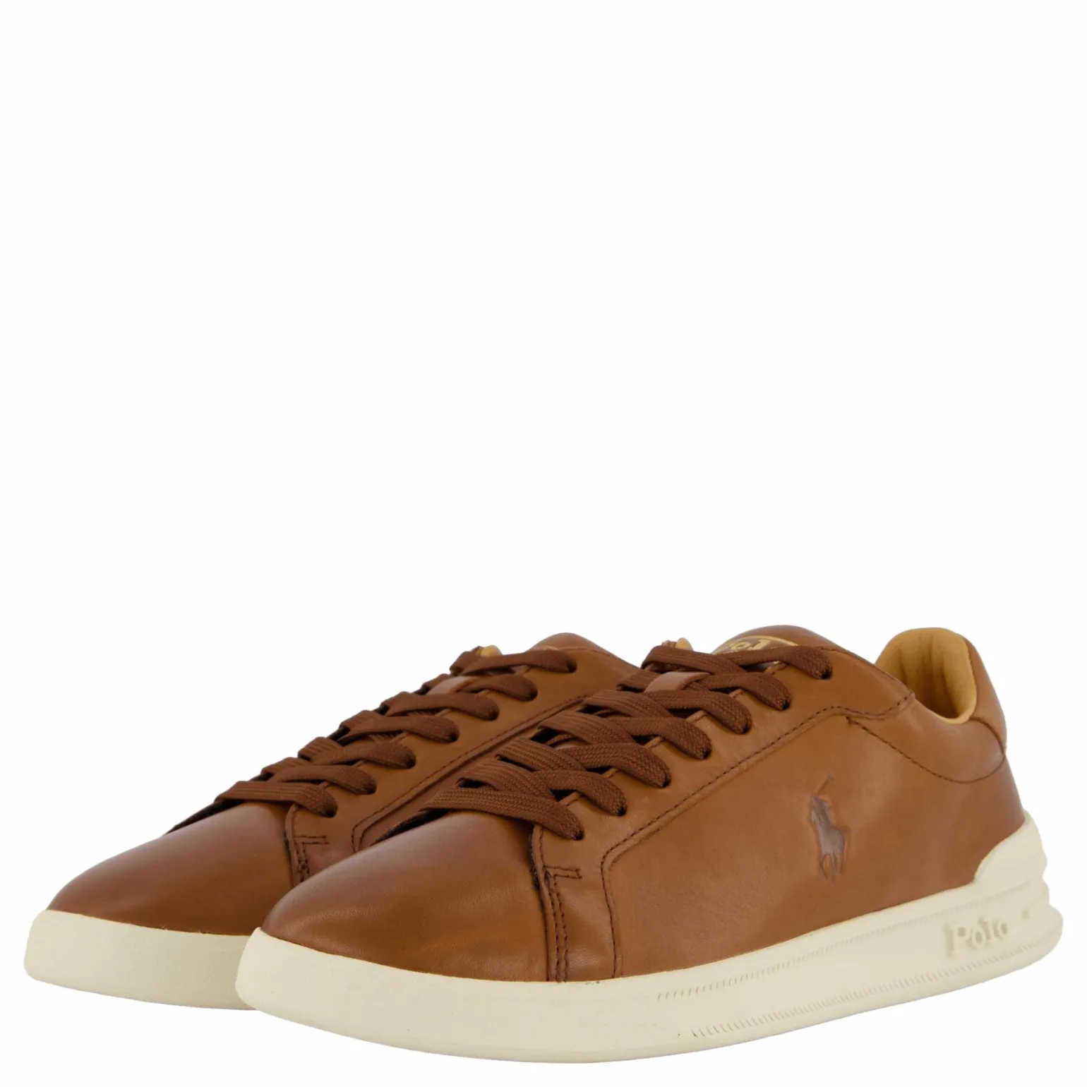 Heritage Court II Leather Sneaker Polo Pale Russet