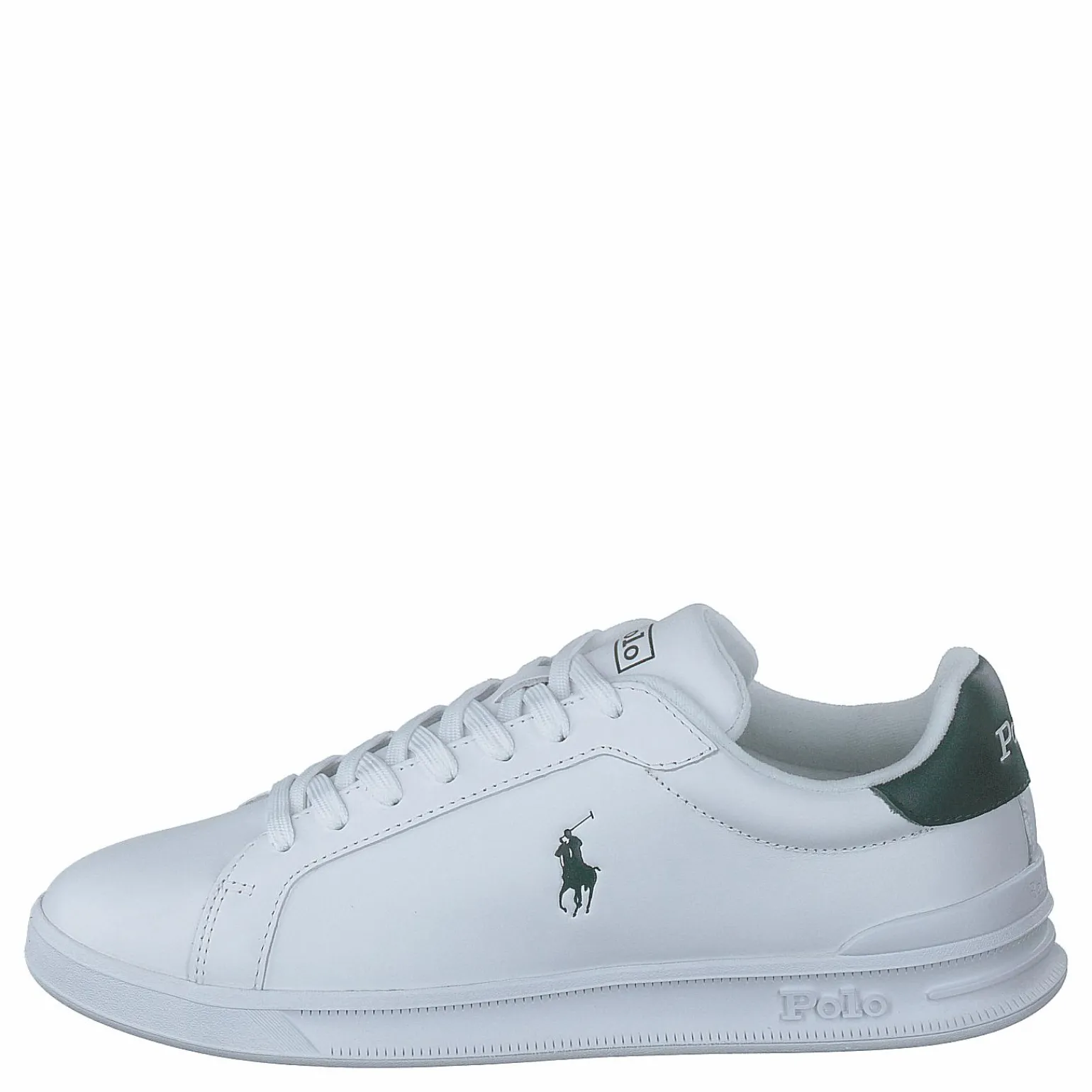 Heritage Court II Leather Sneaker White / College Green PP