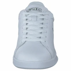 Heritage Court II Leather Sneaker White / College Green PP