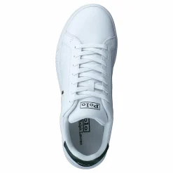 Heritage Court II Leather Sneaker White / College Green PP