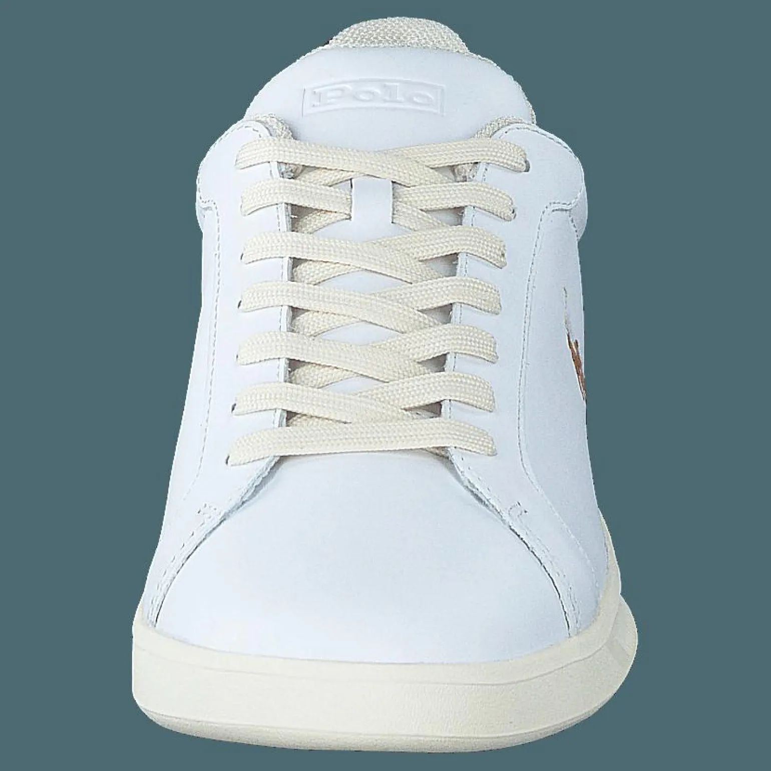 Heritage Court II Leather Sneaker White / College Green