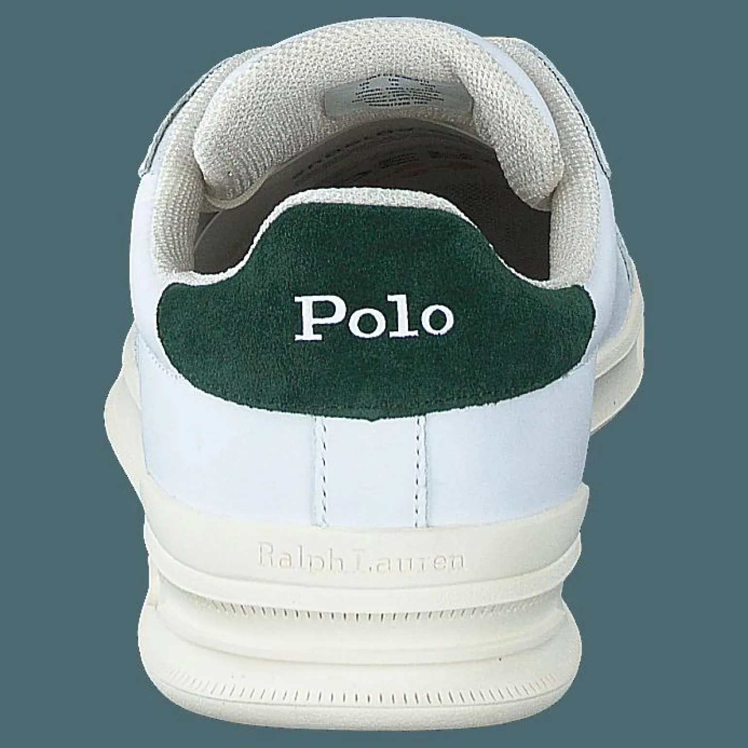 Heritage Court II Leather Sneaker White / College Green
