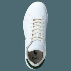 Heritage Court II Leather Sneaker White / College Green
