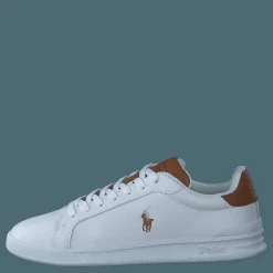 Heritage Court II Leather Sneaker White / Tan