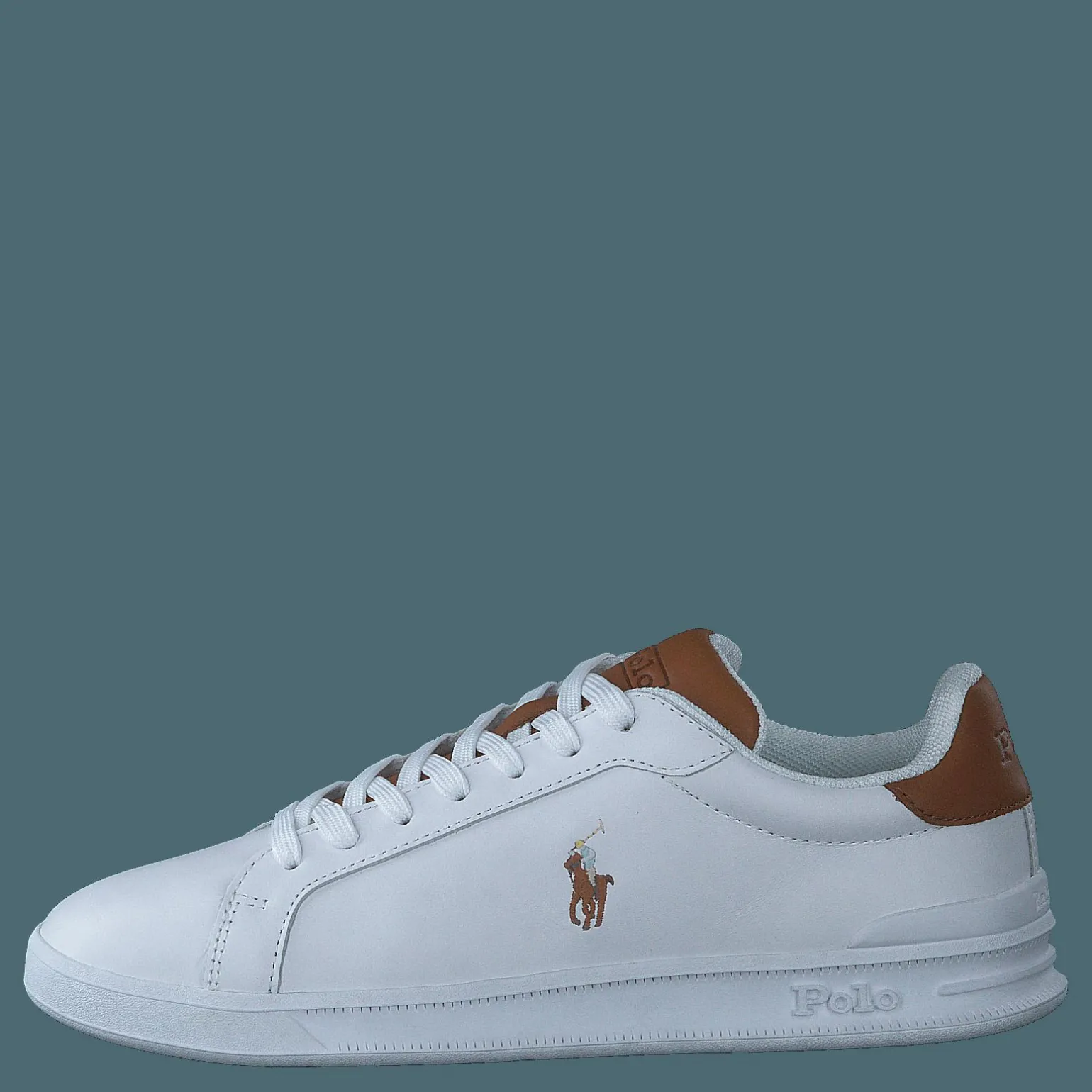 Heritage Court II Leather Sneaker White / Tan