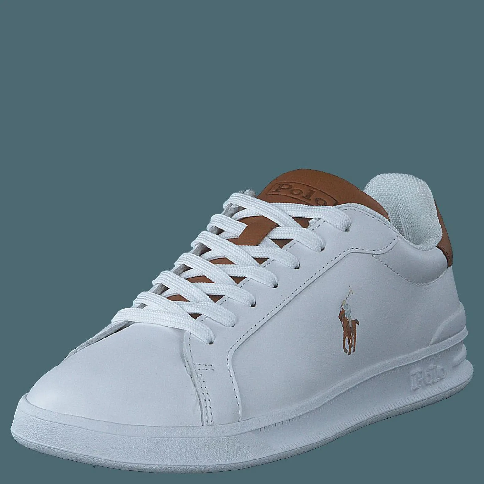 Heritage Court II Leather Sneaker White / Tan