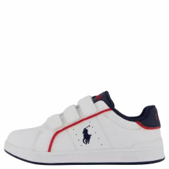 Heritage Court Iii Ez T-white Smooth/navy W/ Navy Pp