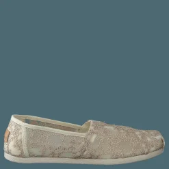 Hibiscus Floral Lace Alprg Natural Metallic