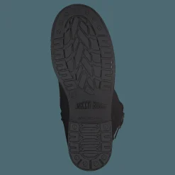 High Zip Back Black Shiny Gold