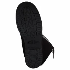 High Zip Back Brown Shiny Gold