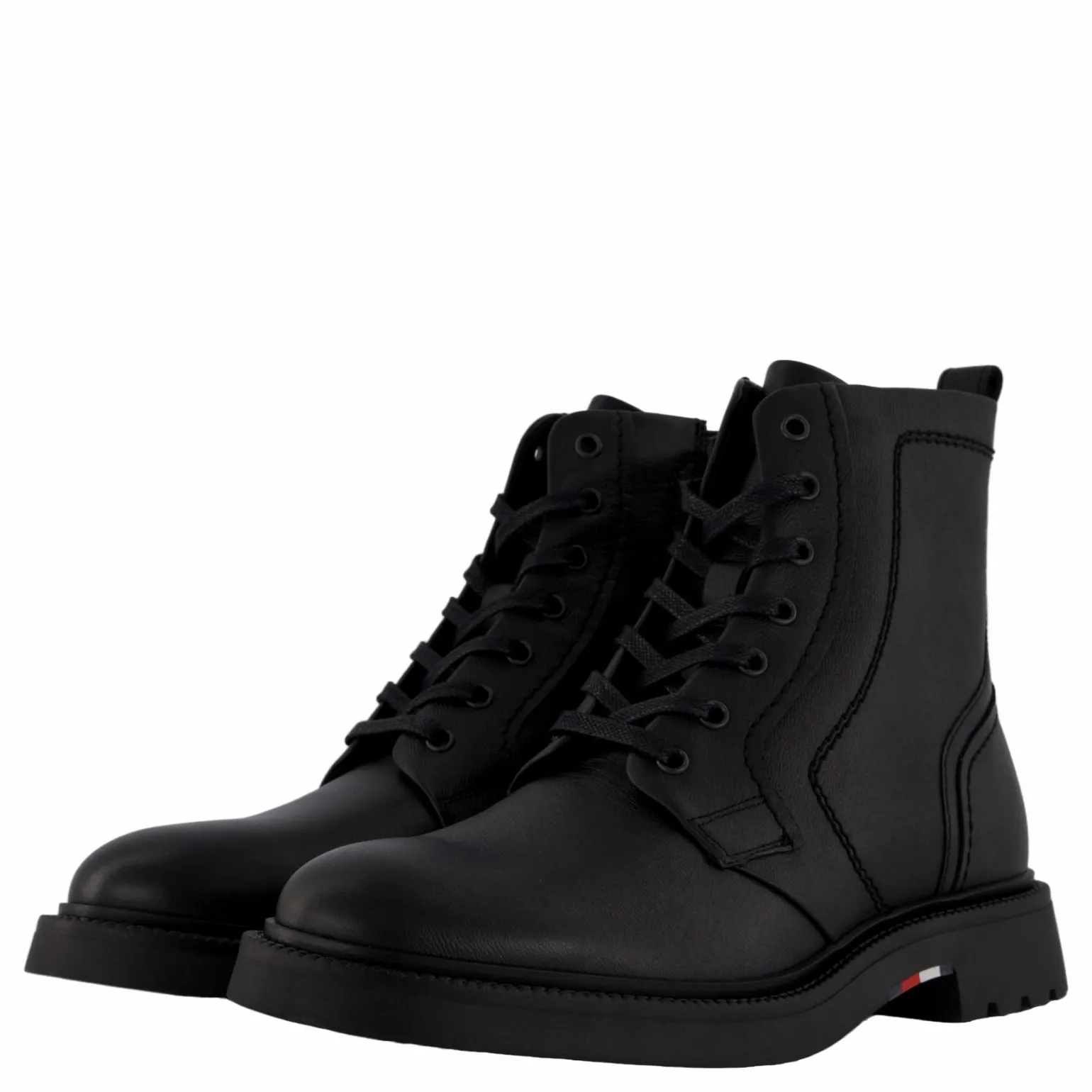 Hilfiger Comfort Lwt Lth Boot Black