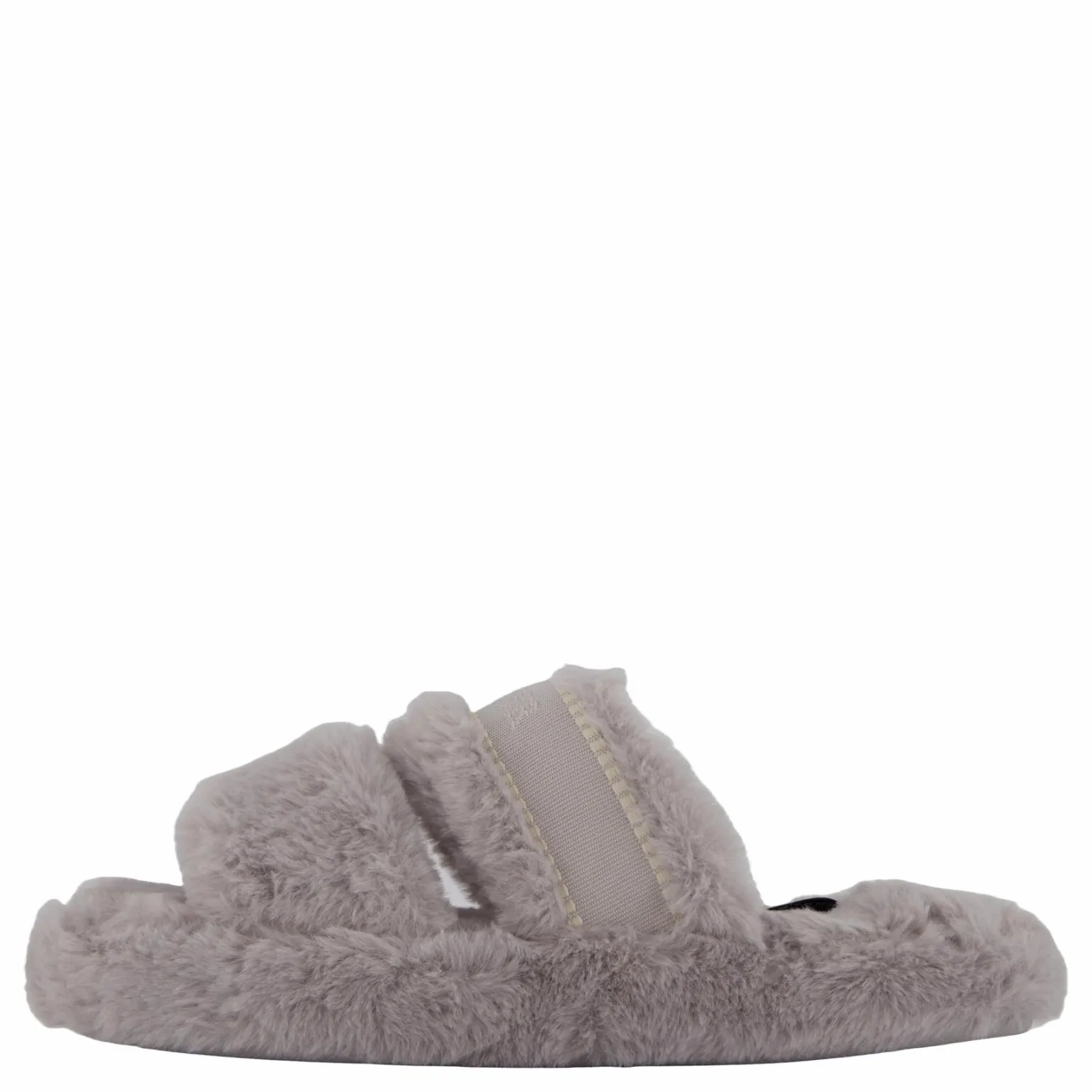 Hilfiger Fur Basics Slipper Grey Whisper