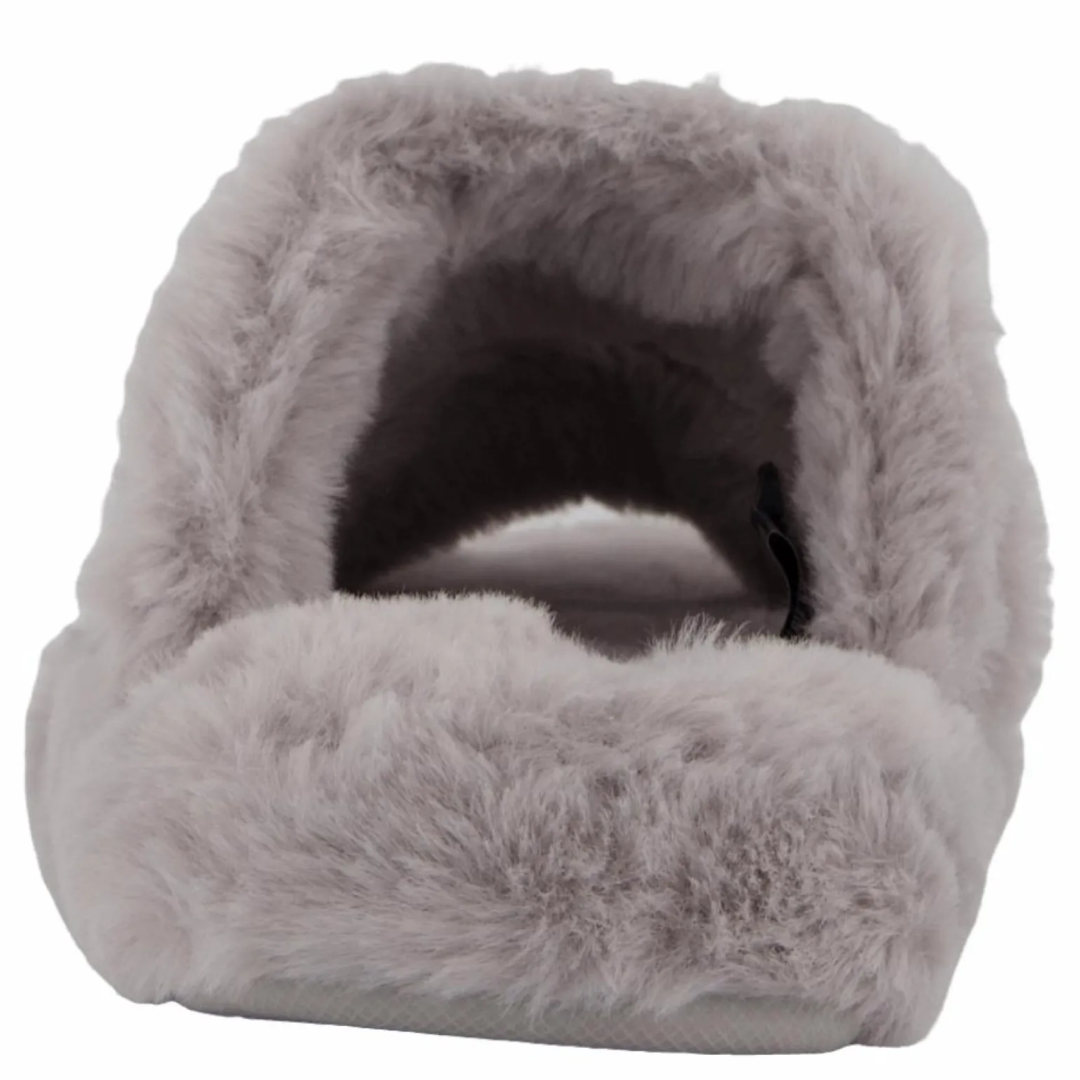 Hilfiger Fur Basics Slipper Grey Whisper