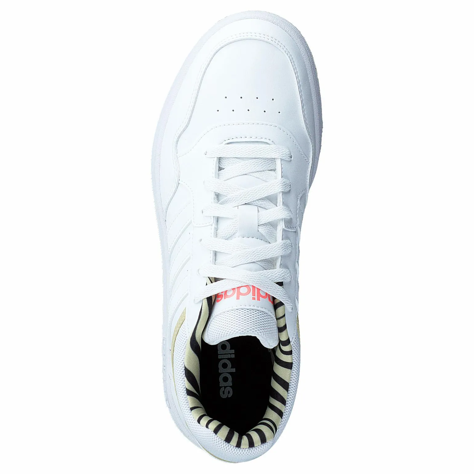 Hoops 3.0 Lifestyle Basketball Low Classic Shoes Cloud White / Cloud White / Sandy Beige