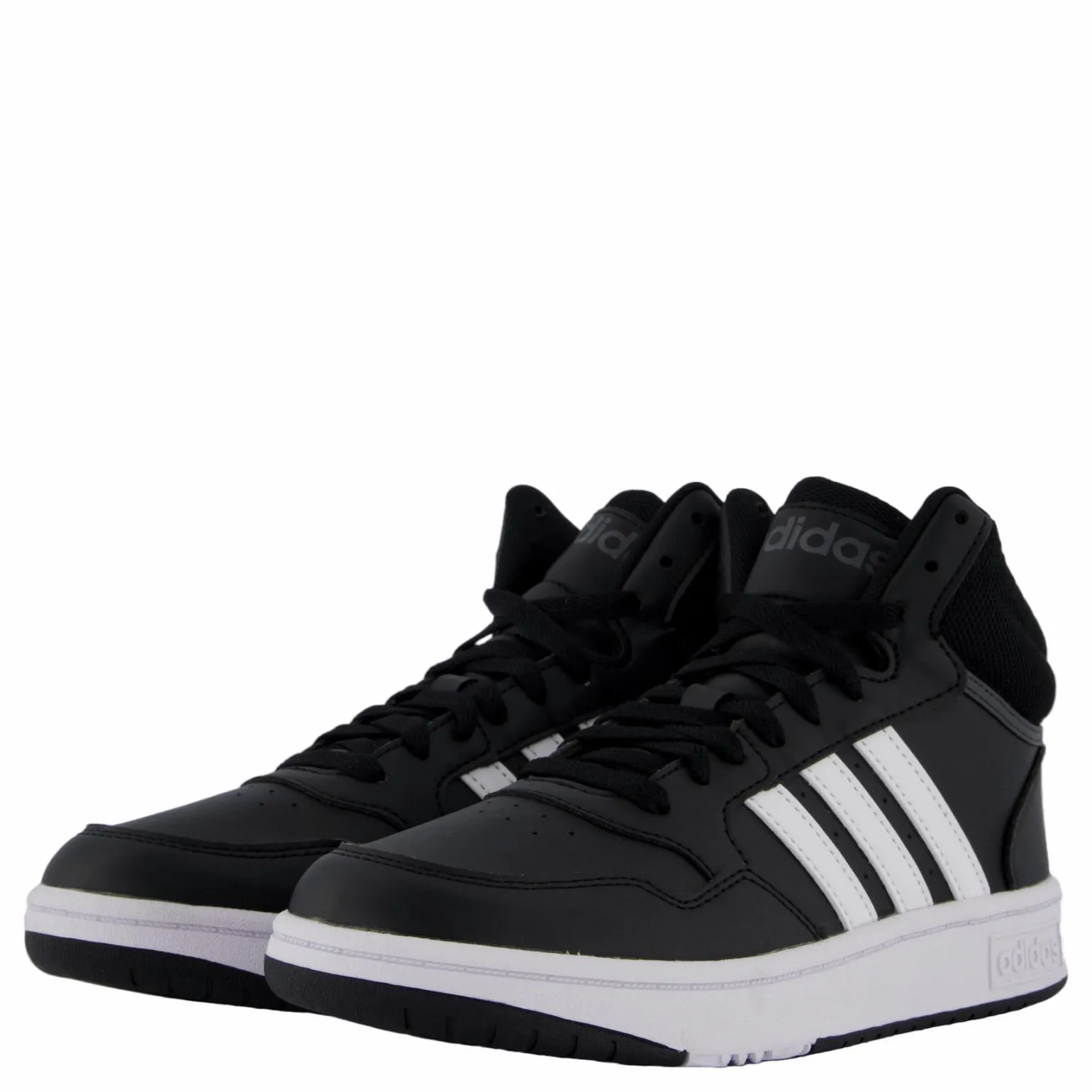 Hoops Mid Shoes Core Black / Cloud White / Grey Six