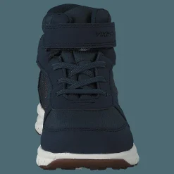 Hovet Mid WP Navy/Cognac