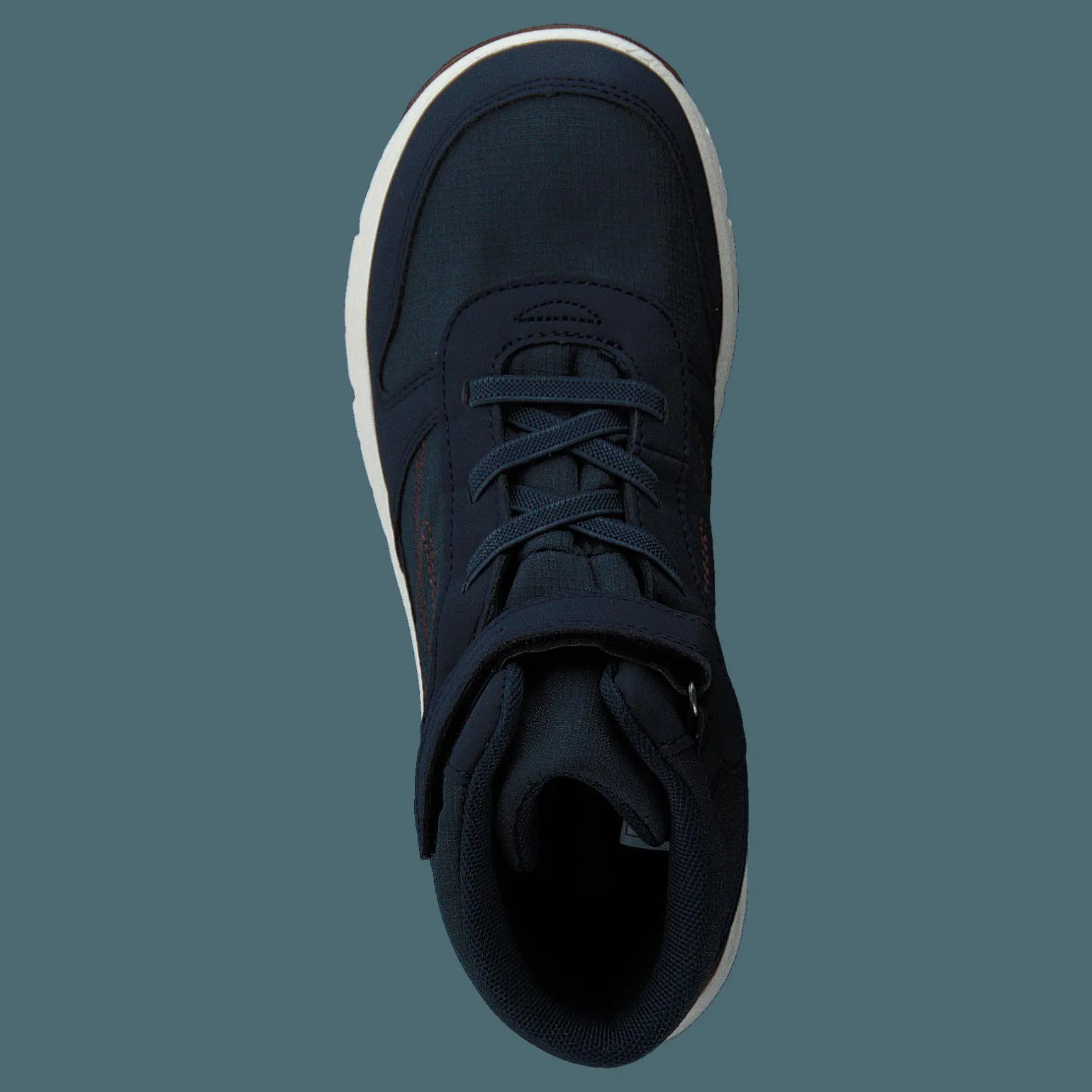 Hovet Mid WP Navy/Cognac