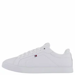 Icon Court Lth Flag Ess White