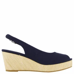 Iconic Elba Sling Back Wedge