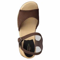 Inger Chocolate Brown Nubuck