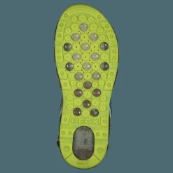 J Sandal Android Boy Grey/lime
