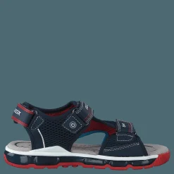 J Sandal Android Boy Navy/red