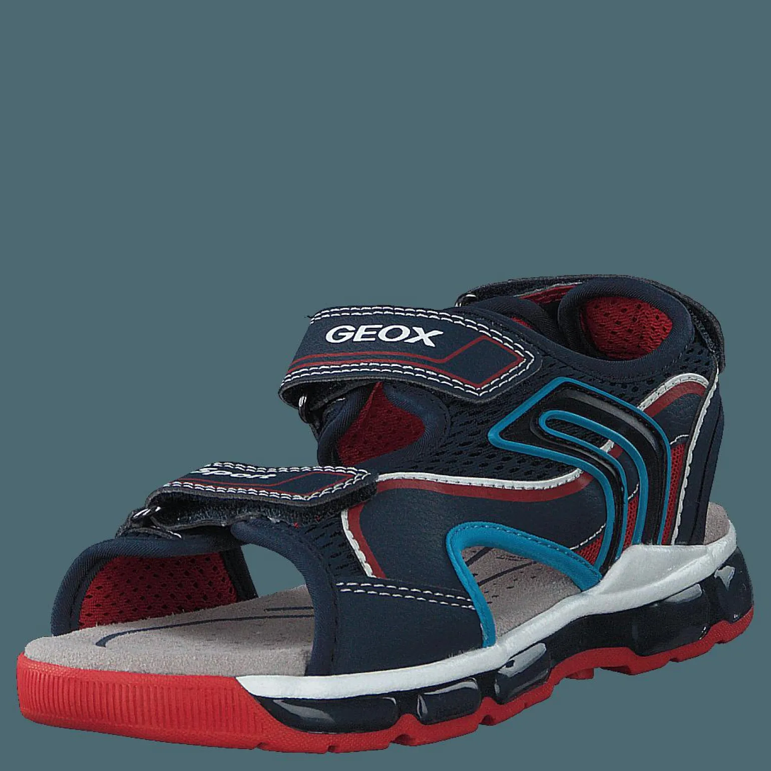 J Sandal Android Boy Navy/red