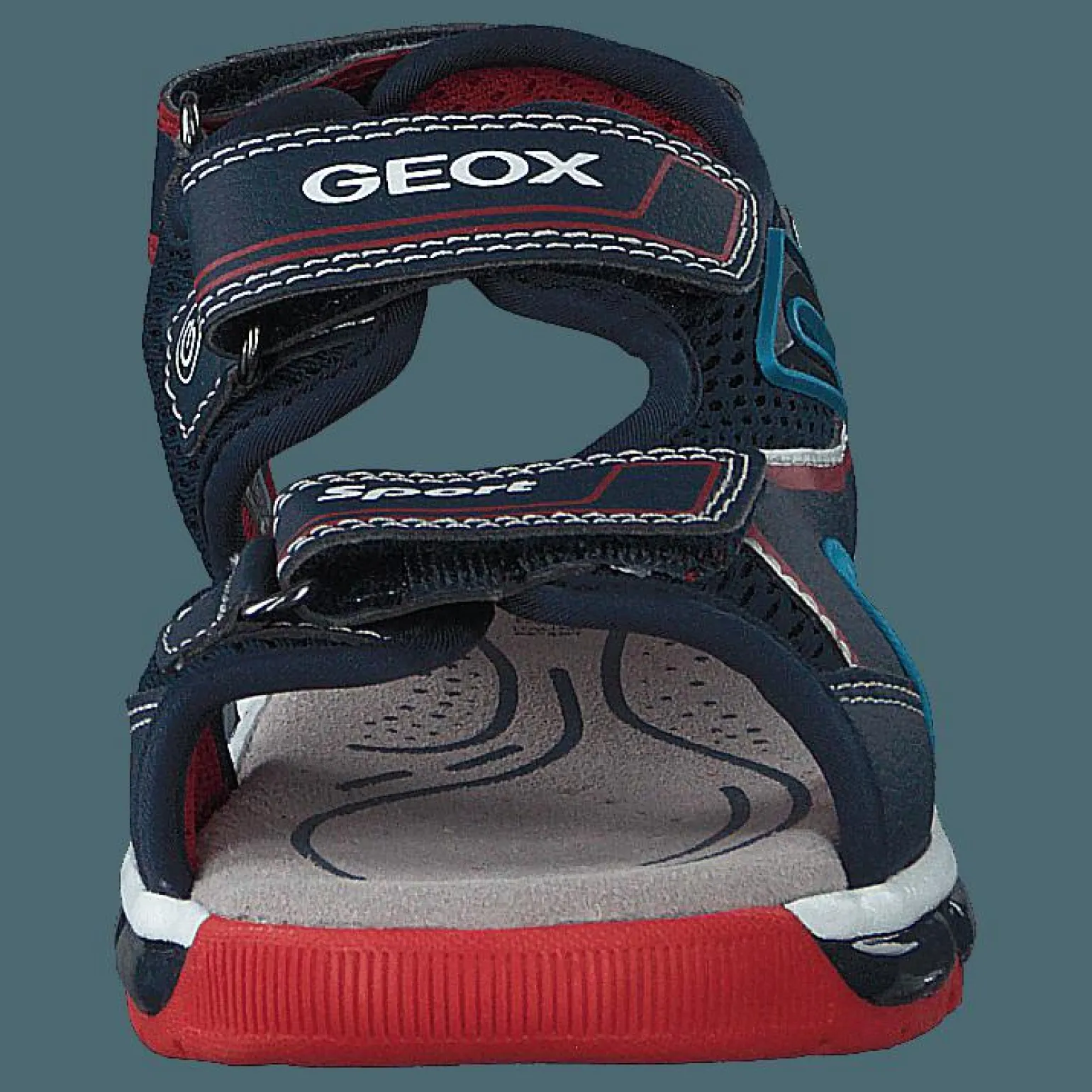 J Sandal Android Boy Navy/red