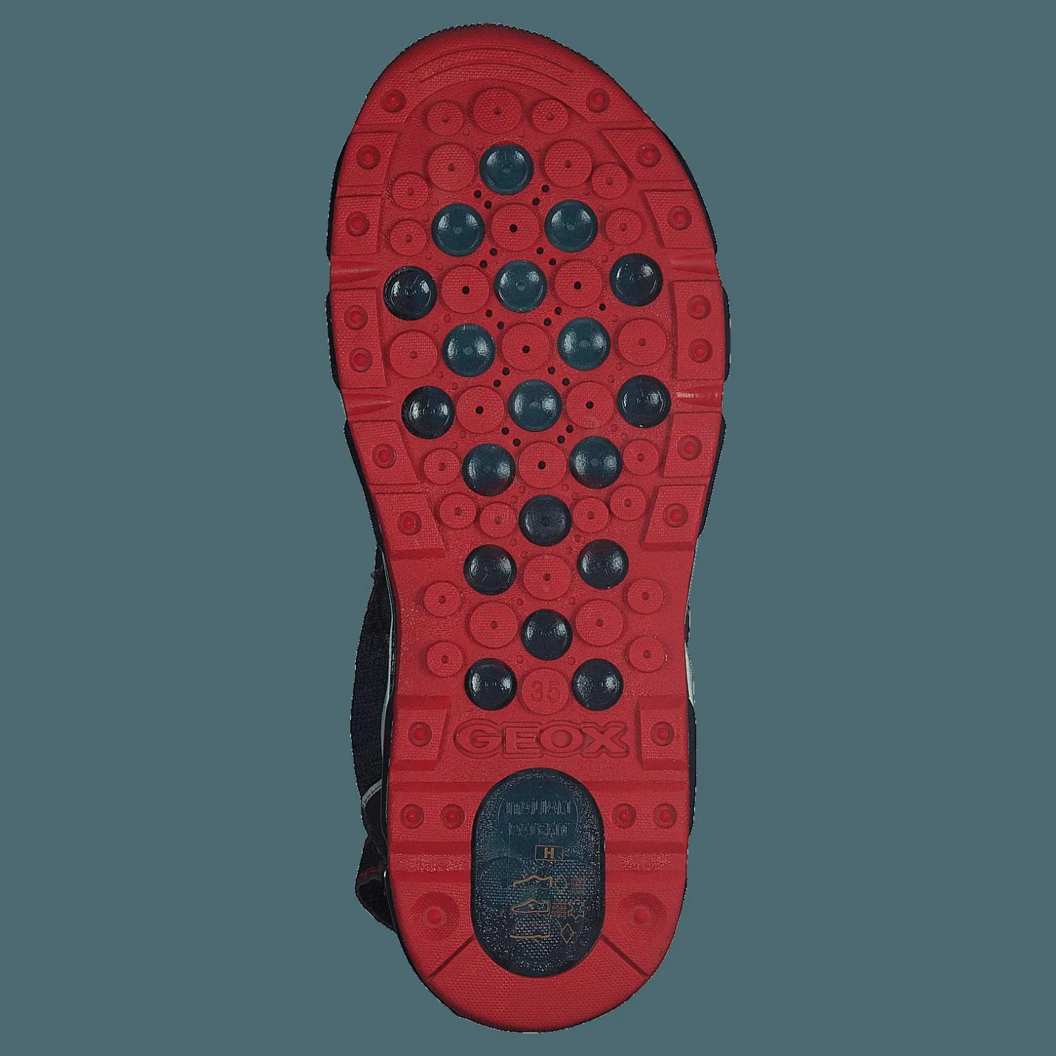 J Sandal Android Boy Navy/red