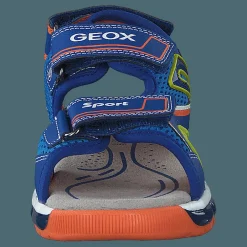 J Sandal Android Boy Royal/orange