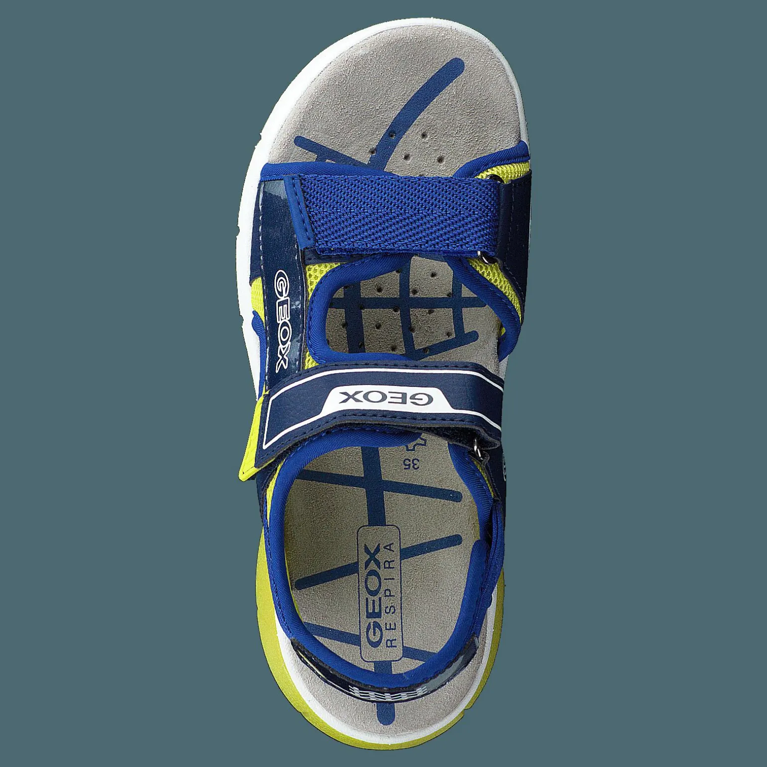 J Sandal Flexyper Bo Navy/lime