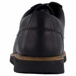 Jenson Oxford Bold Black Leather